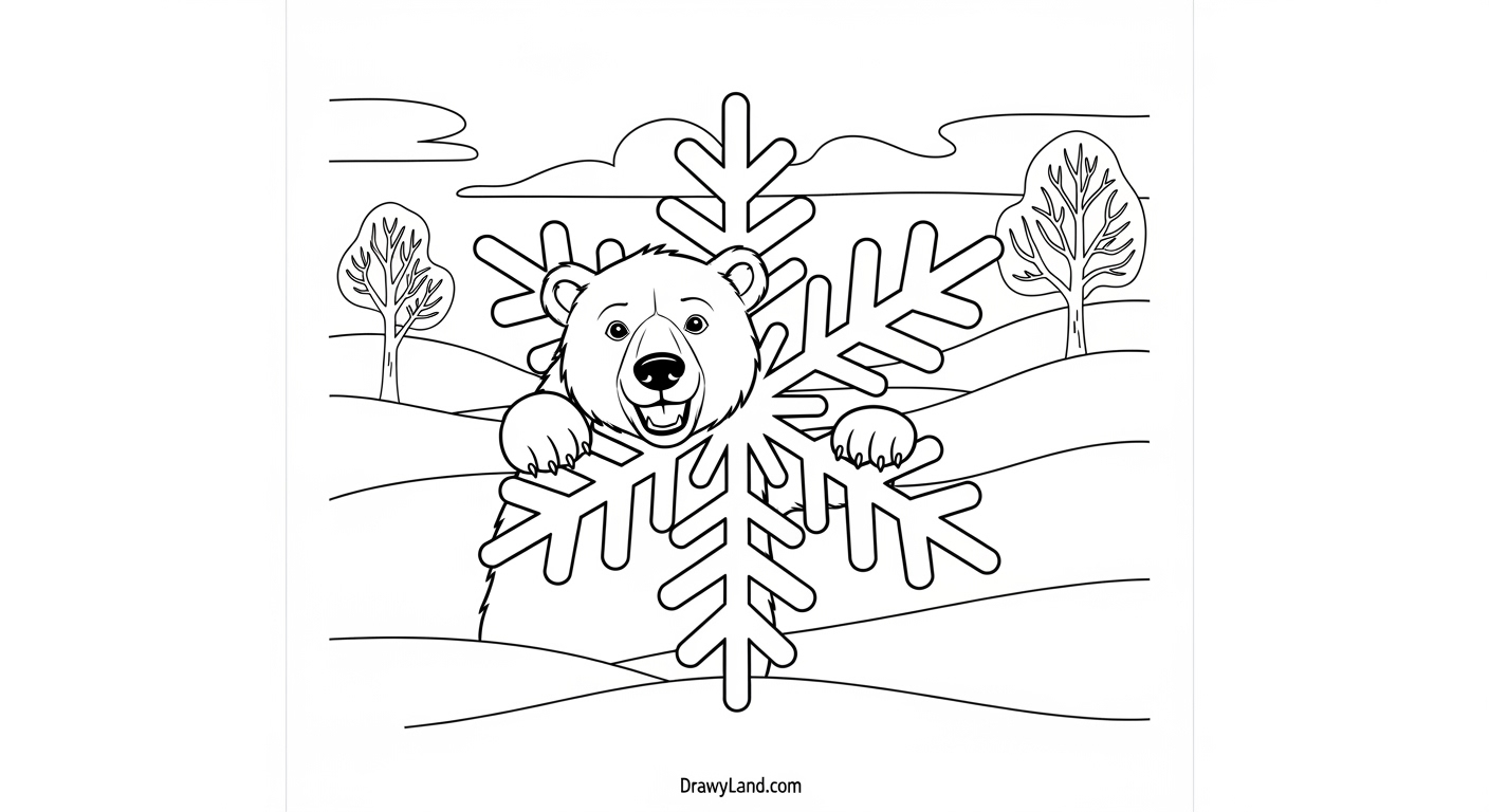 Free Printable Winter Coloring Pages for Kids free printable winter coloring pages for toddlers