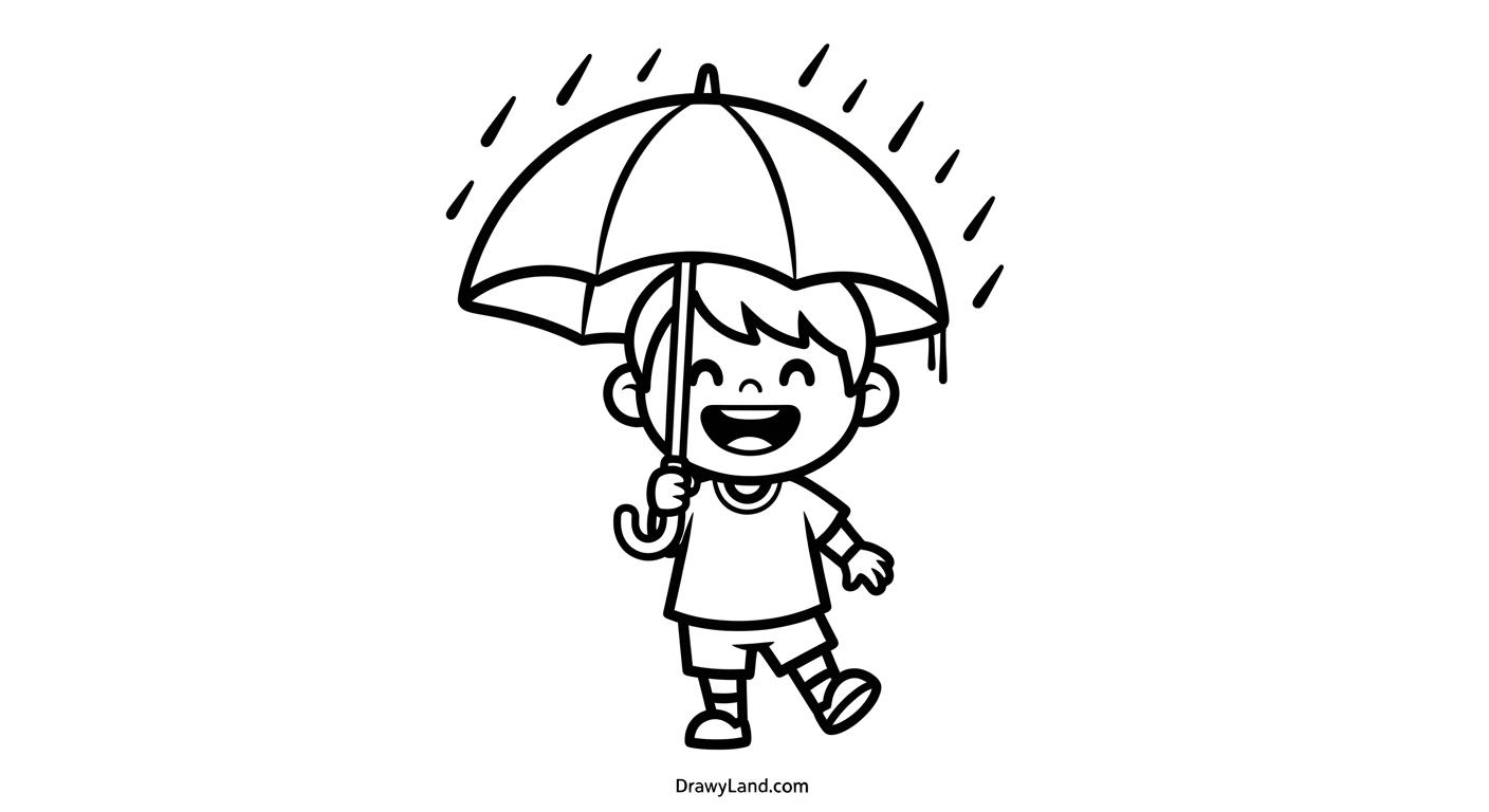 Free Printable April Coloring Pages for Kids free printable april showers coloring pages for preschoolers