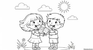 Free Printable August Coloring Pages august color page 7