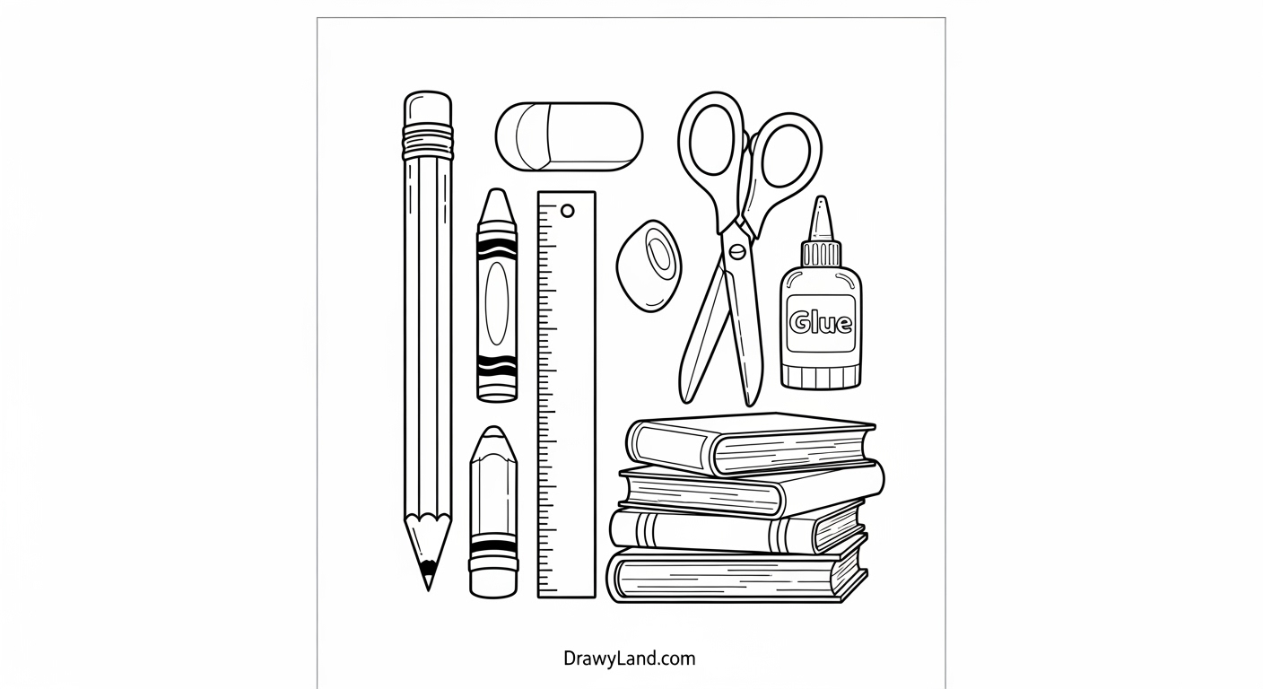 Free Printable Back to School Coloring Sheets Printable first day of school coloring page featuring a happy sun.