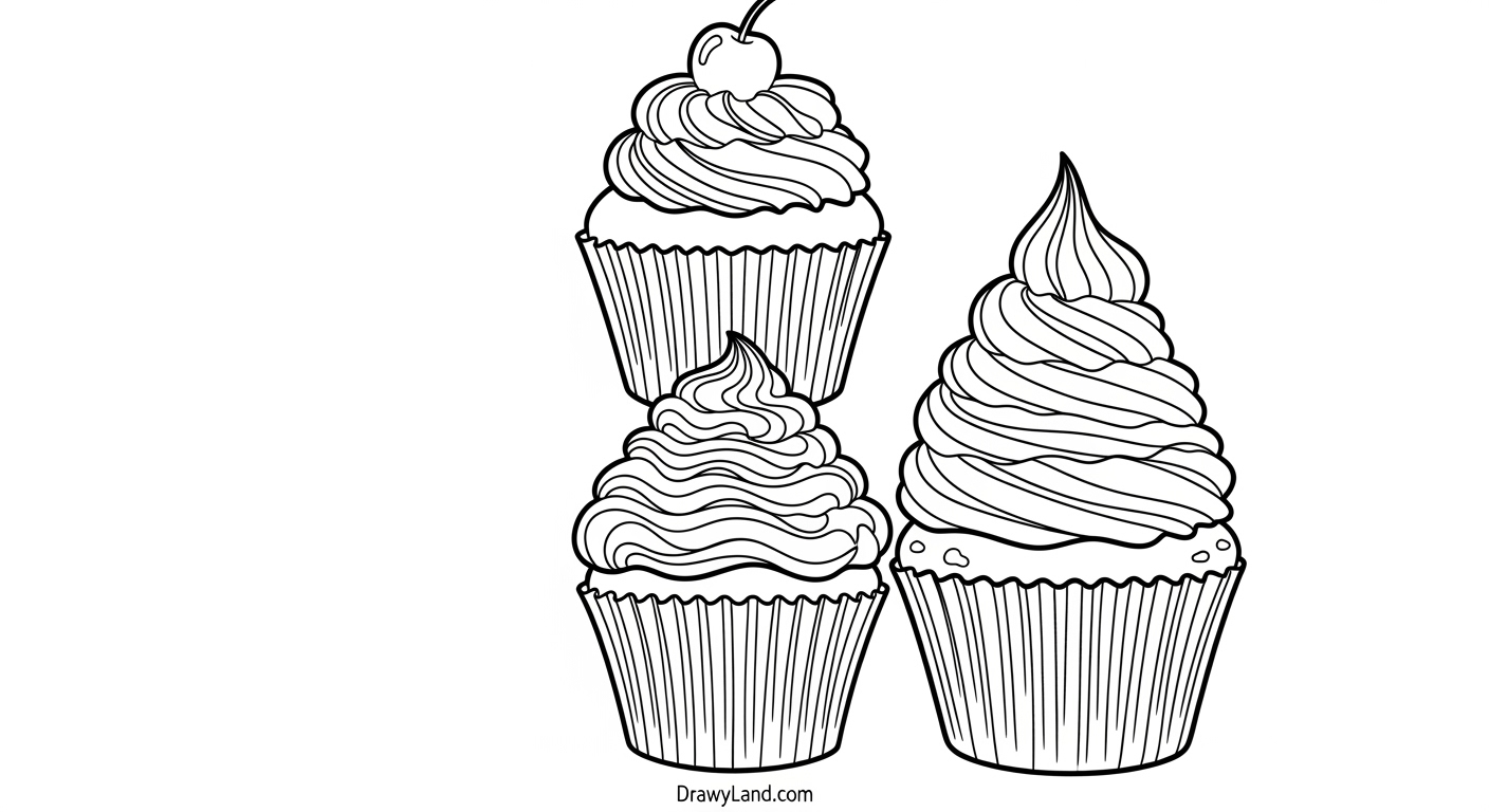 Free Printable Birthday Cake Color Sheet for Kids Free printable two-tier birthday cake coloring sheet