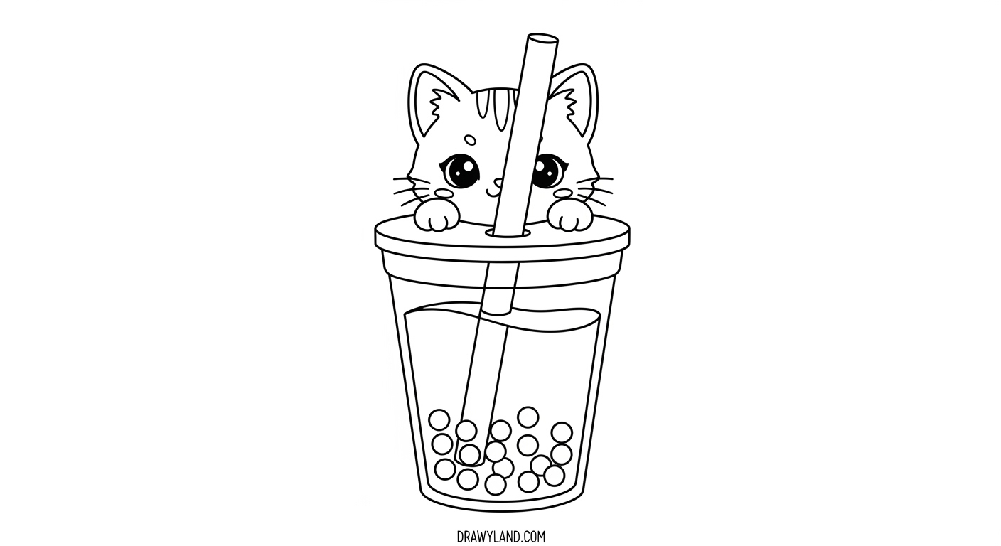 Free Printable Boba Coloring Pages for Kids boba coloring page 7