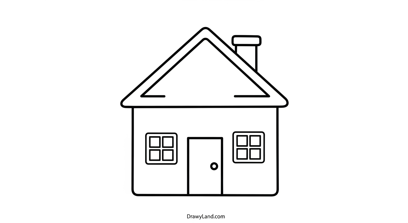 Free Printable Bold and Easy Coloring Pages A free printable thick line coloring page of a big red apple