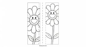 Free Printable Bookmark Coloring Pages for Kids bookmark coloring pages 7