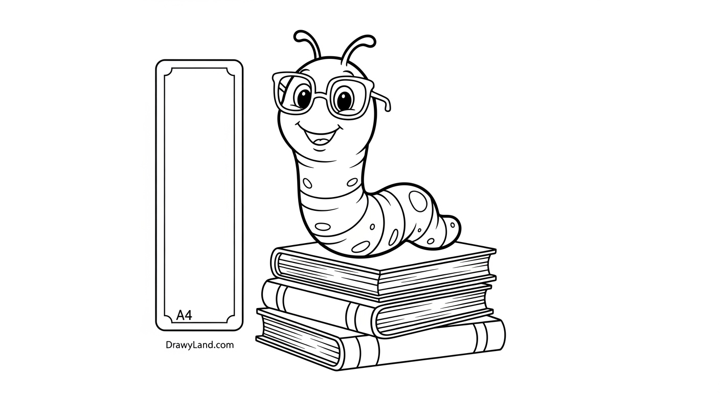 Free Printable Bookmark Coloring Pages for Kids Free printable bookmark coloring pages for kids