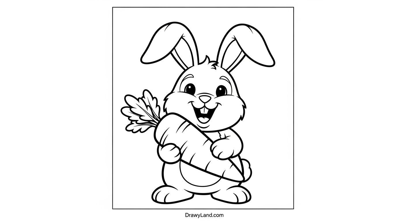 Cute Bunny Printables for Easter: Free Coloring Pages Creative ideas for bunny coloring printouts