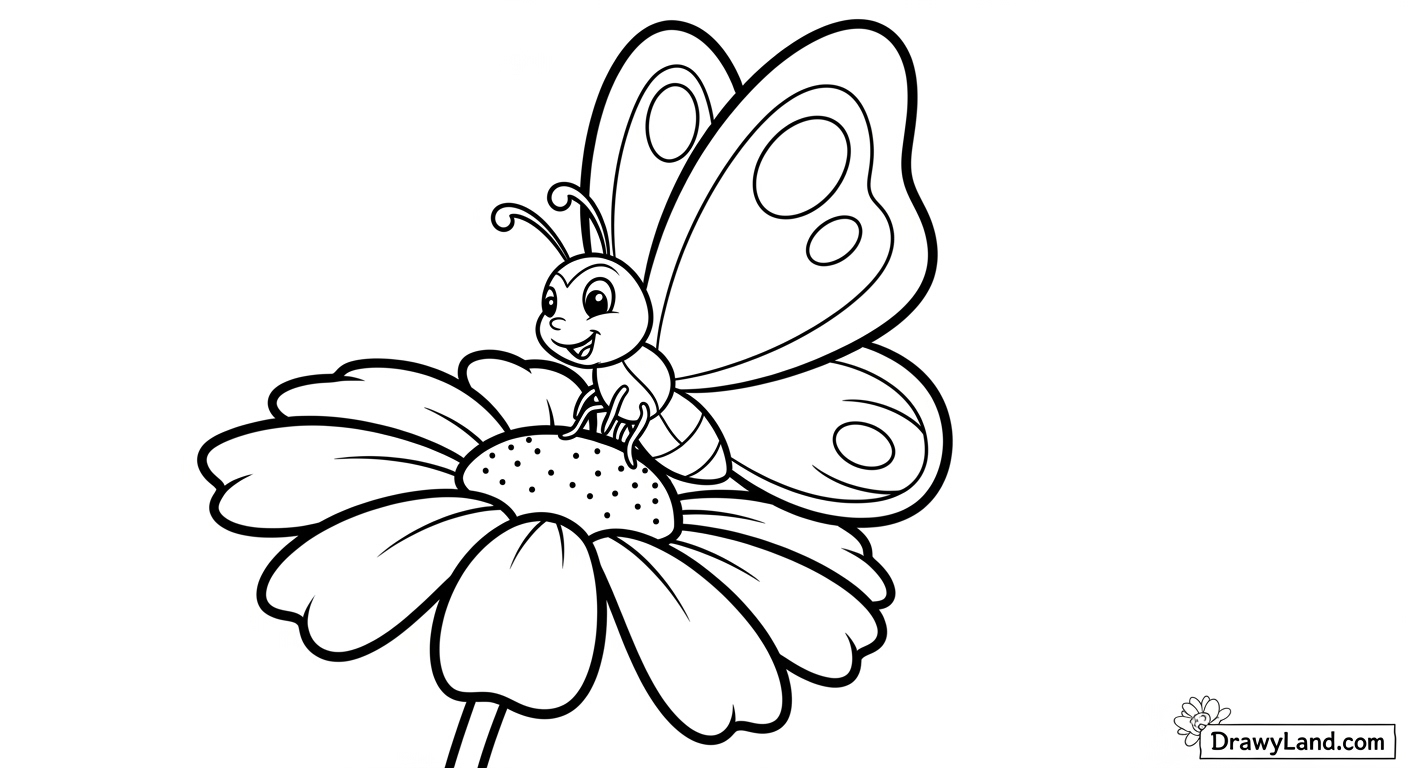 Beautiful Butterfly Coloring Printable Pages (Free Download) butterfly coloring printable 1