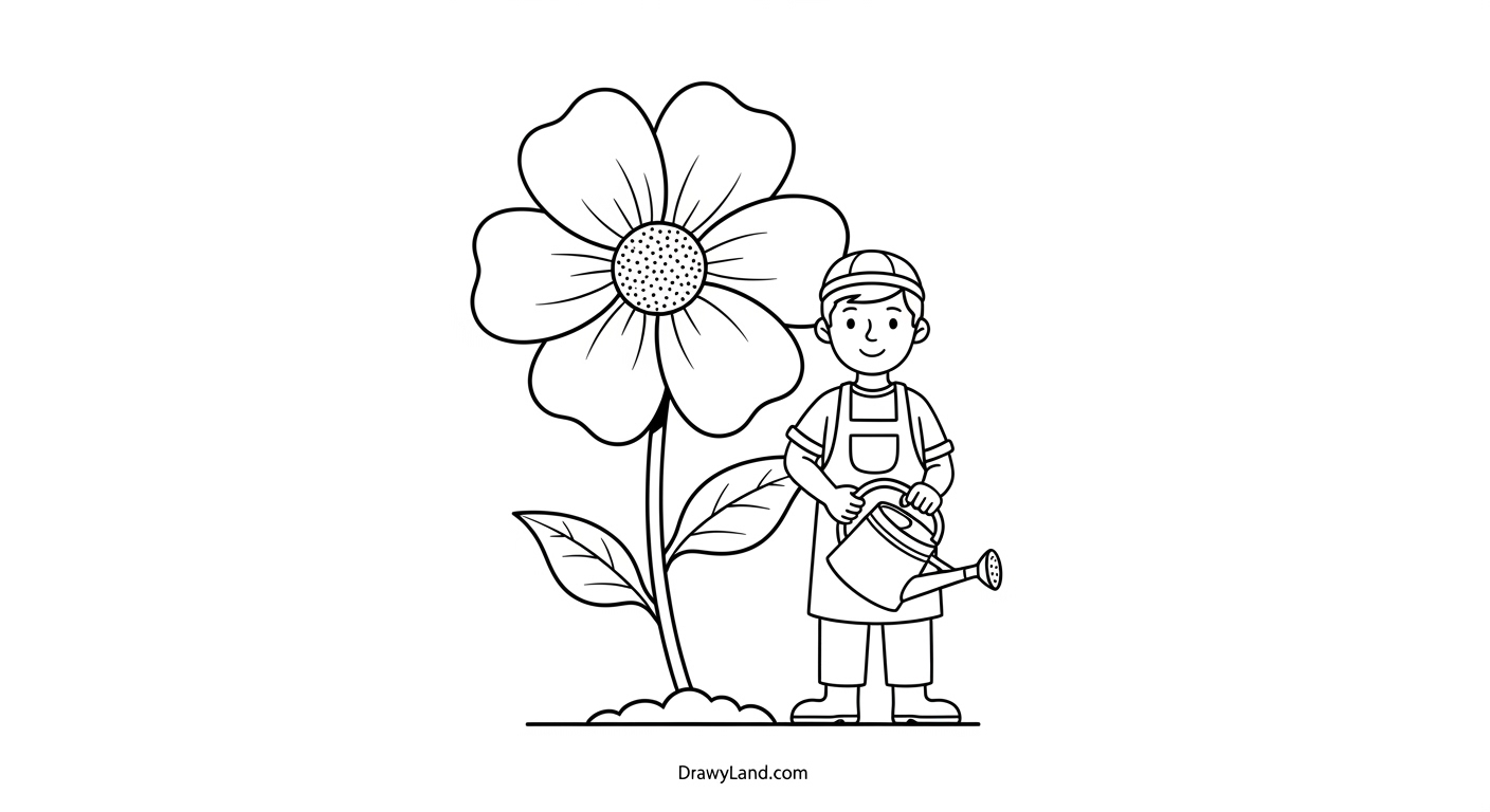 Free Printable Career Coloring Pages for Kids Educational worker coloring pages for preschool