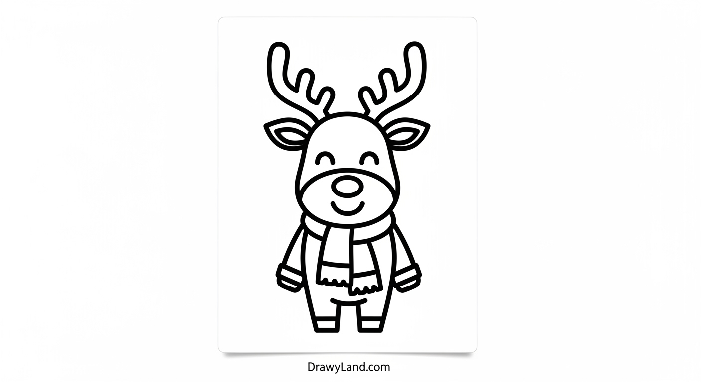 Free Printable Christmas Coloring Cards for Kids Child holding a freshly colored DIY Christmas coloring card