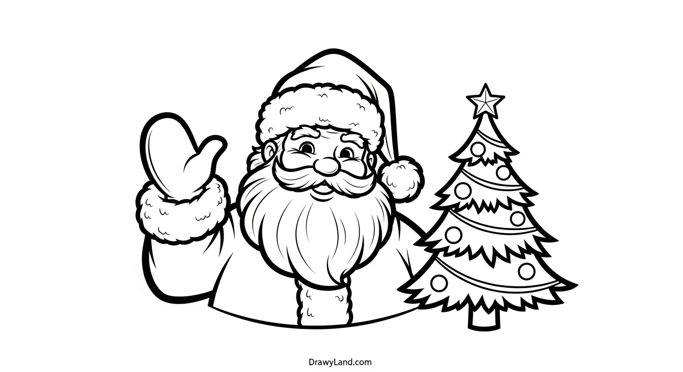 Free Printable Christmas Coloring Cards for Kids Printable 'Merry Christmas' card to color and send to family