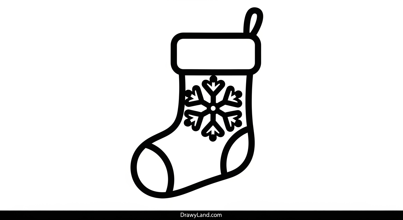 Free Printable Christmas Stocking Coloring Sheets cute animal in a christmas stocking coloring sheet