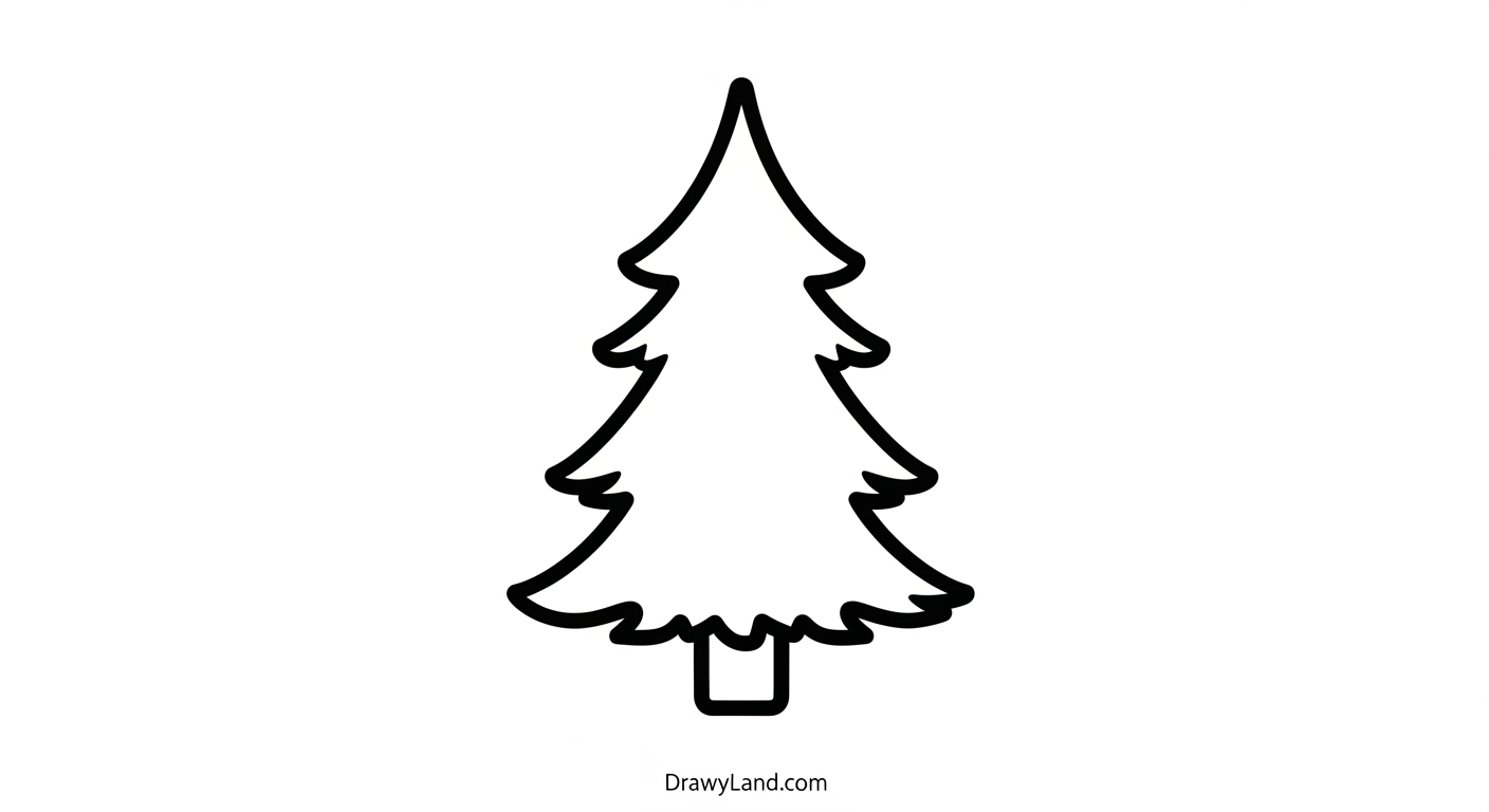 Free Printable Christmas Tree Coloring Book christmas tree coloring book page with ornaments and presents