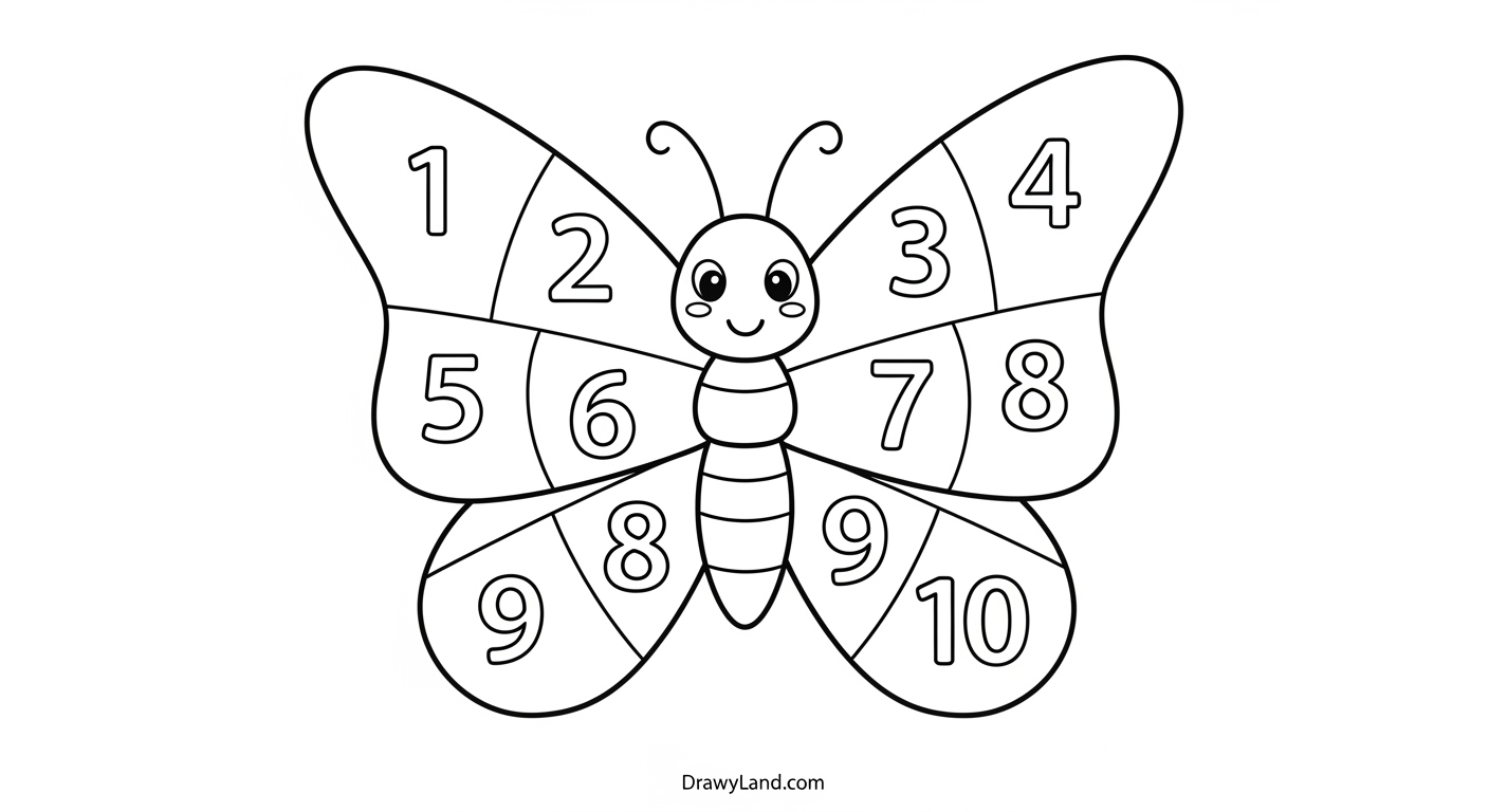 Free Printable Color by Number Pages for Kids free printable paint by number of a cartoon car
