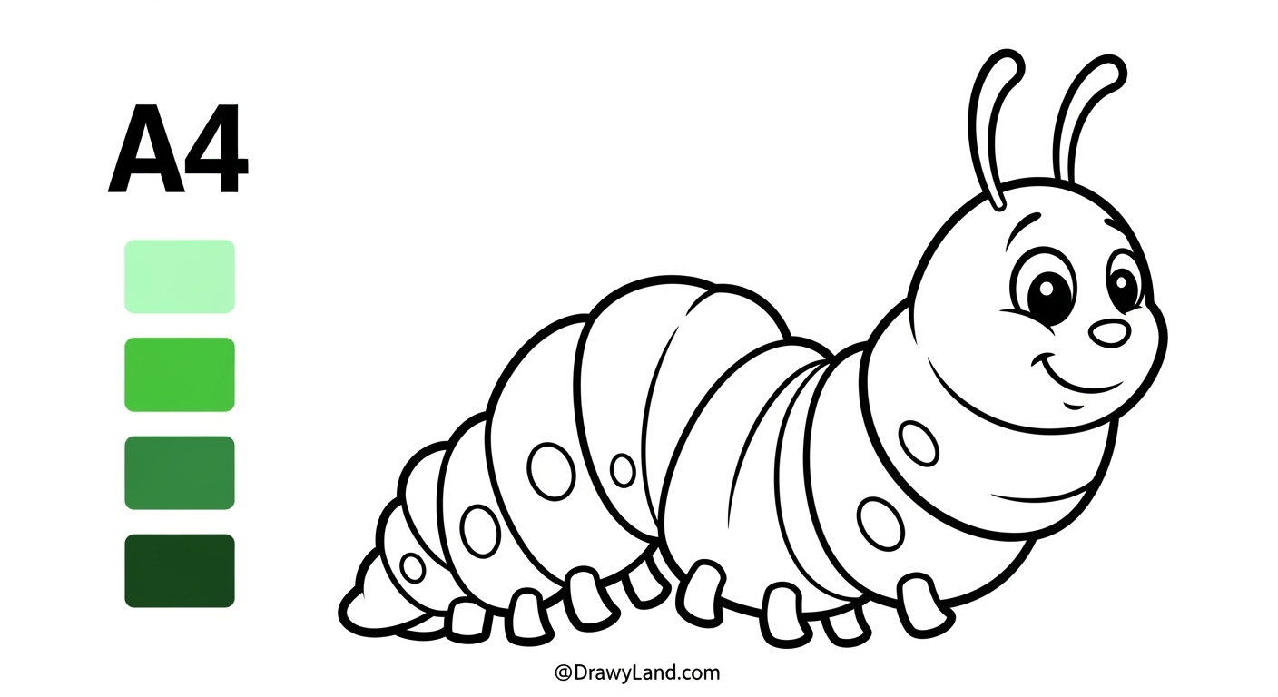 Fun & Free Color Green Coloring Page Printables St. Patrick's Day clover color green coloring page