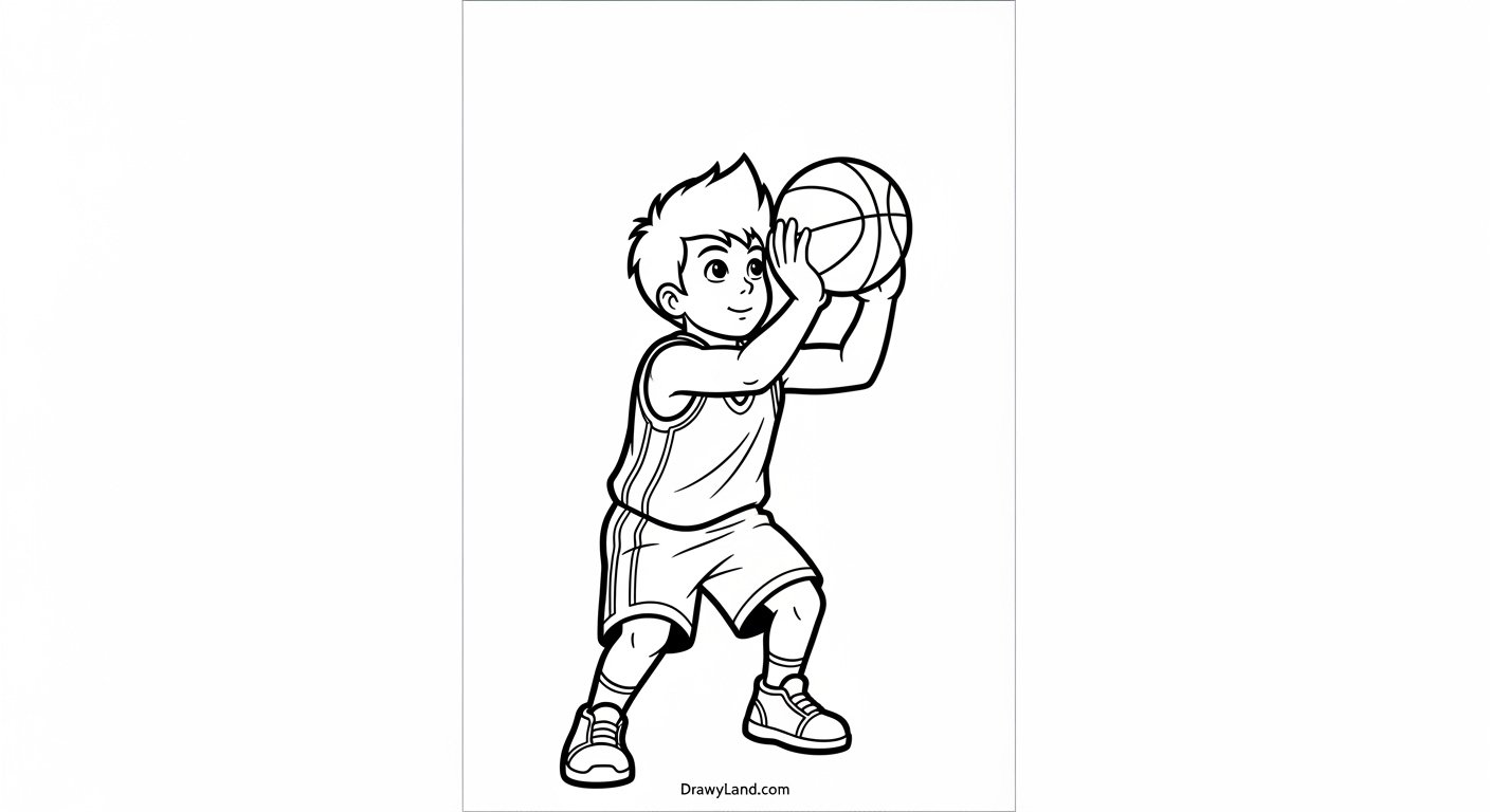 Free Printable Basketball Coloring Pages printable basketball jersey coloring page for free