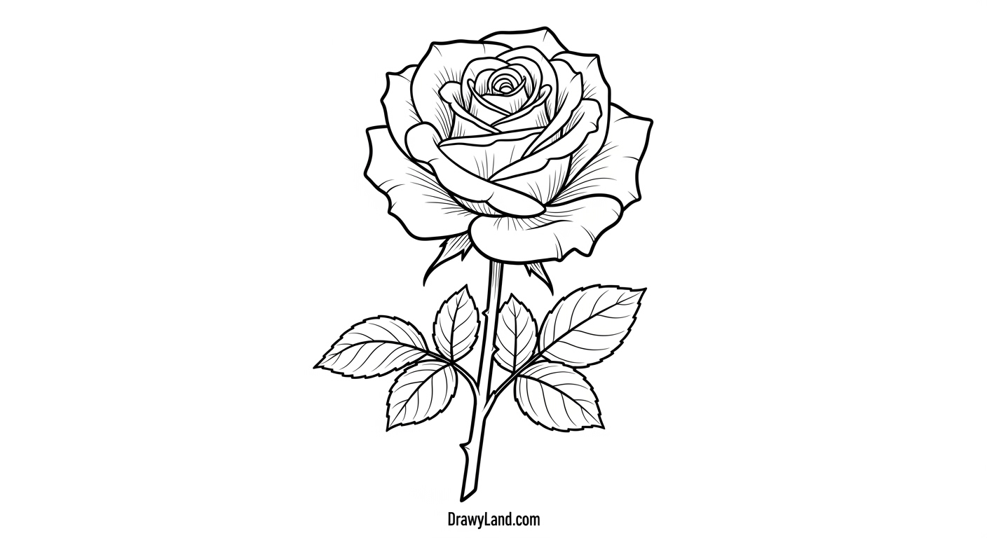 Free Printable Color Pictures of Flowers for Kids A beautiful garden of printable flower coloring sheets for kids