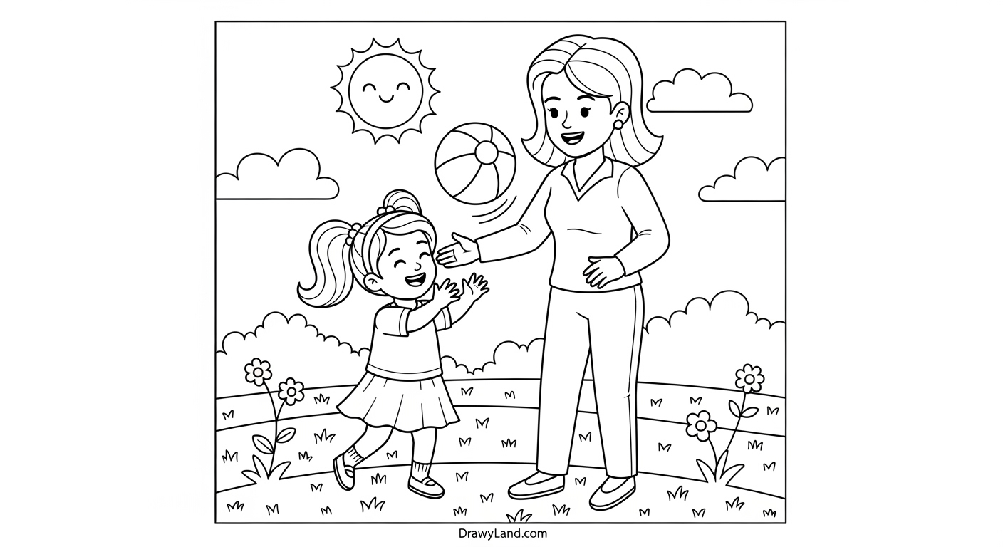 Free Printable Color Sheets for Mother's Day best grandma color sheets for mother's day printable