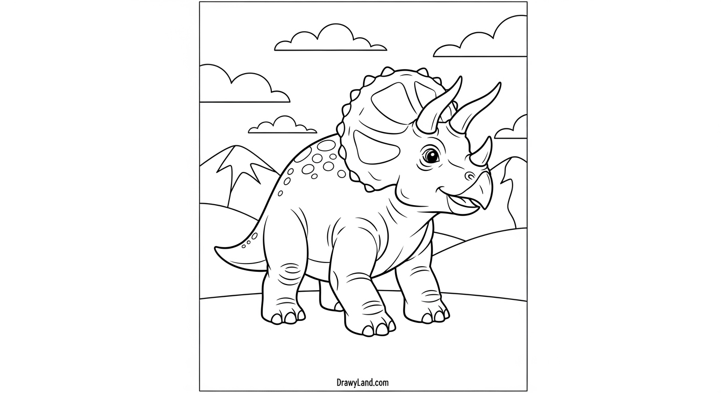 Free Printable Dinosaur Coloring Book Pages A fierce Tyrannosaurus Rex from a dinosaur coloring book page