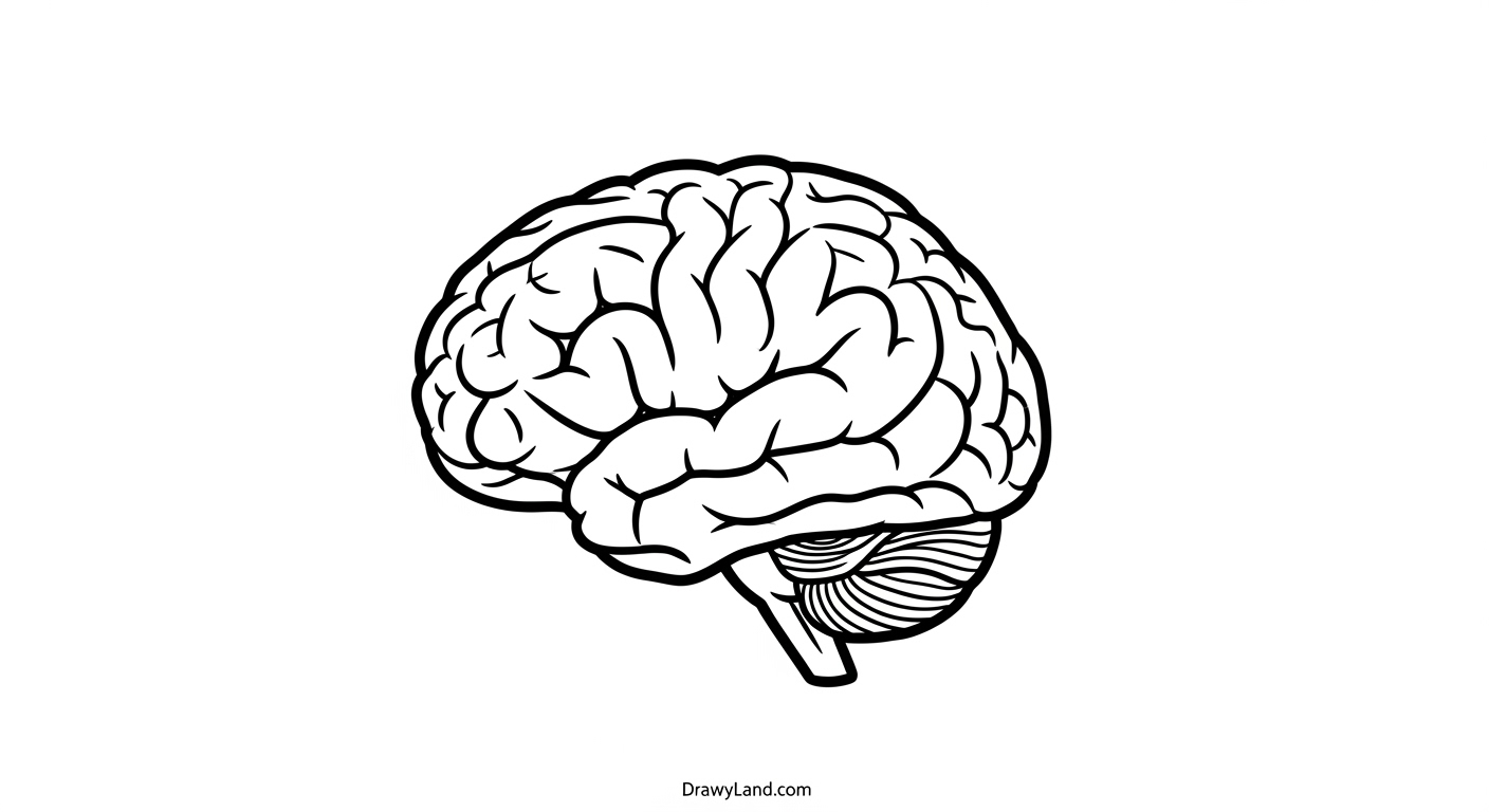 Free Printable Anatomy Coloring Pages for Little Learners A five senses coloring page showing an eye, ear, and nose