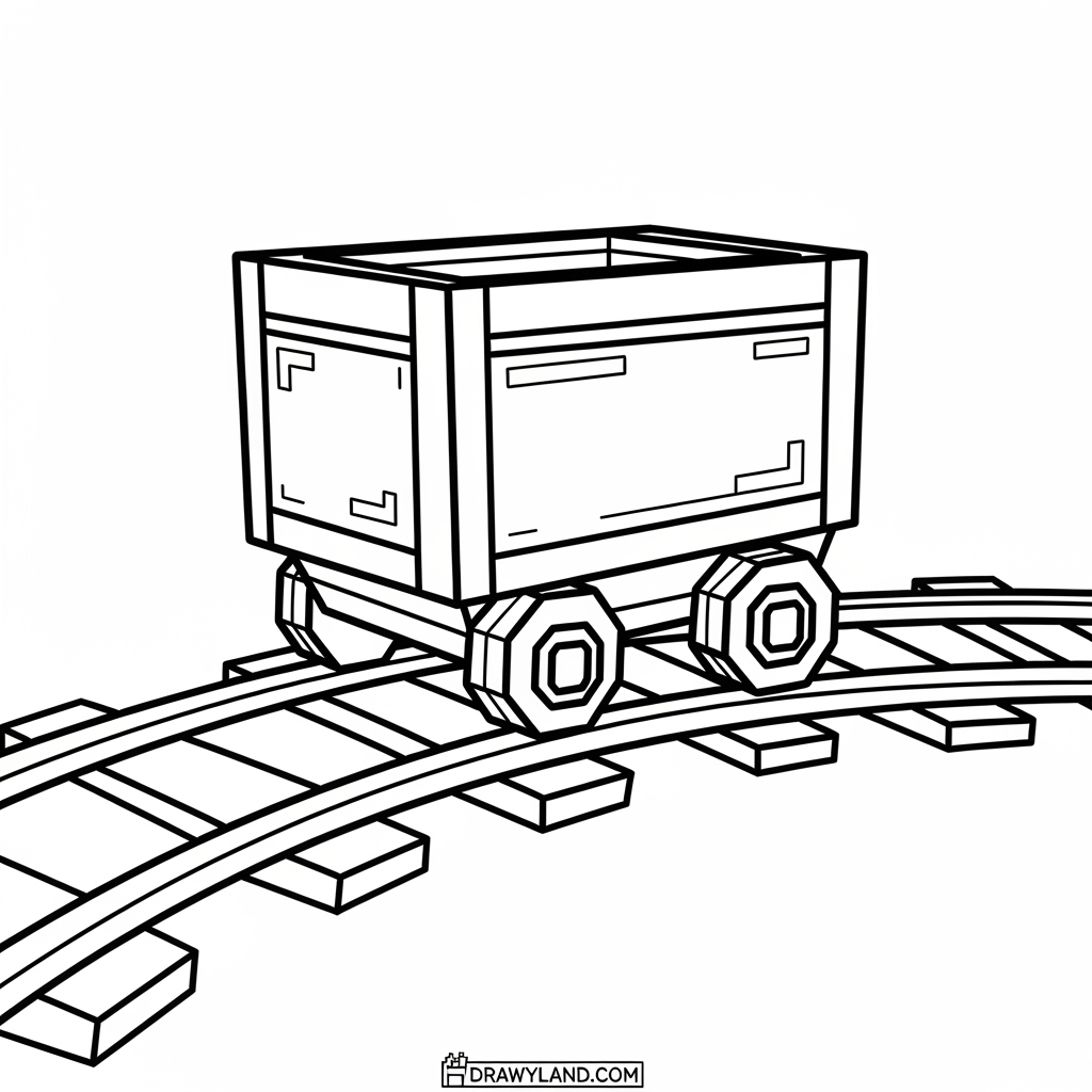 coloring pages for minecraft 7