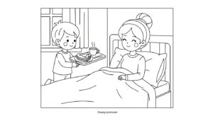 Free Printable Color Sheets for Mother's Day coloring pages for mothers day 3