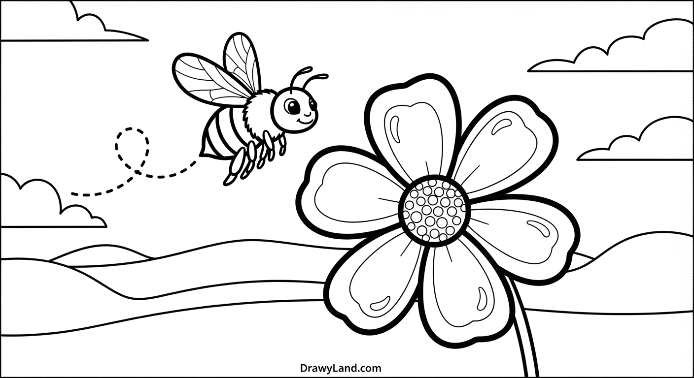 Free Printable Seasons Coloring Pages for Kids A child coloring a printable sheet with seasonal themes
