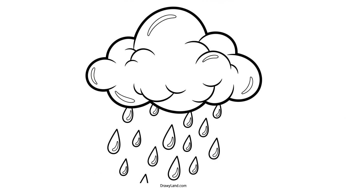 Free Printable Coloring Pages for Weather weather symbols coloring activities for preschool children