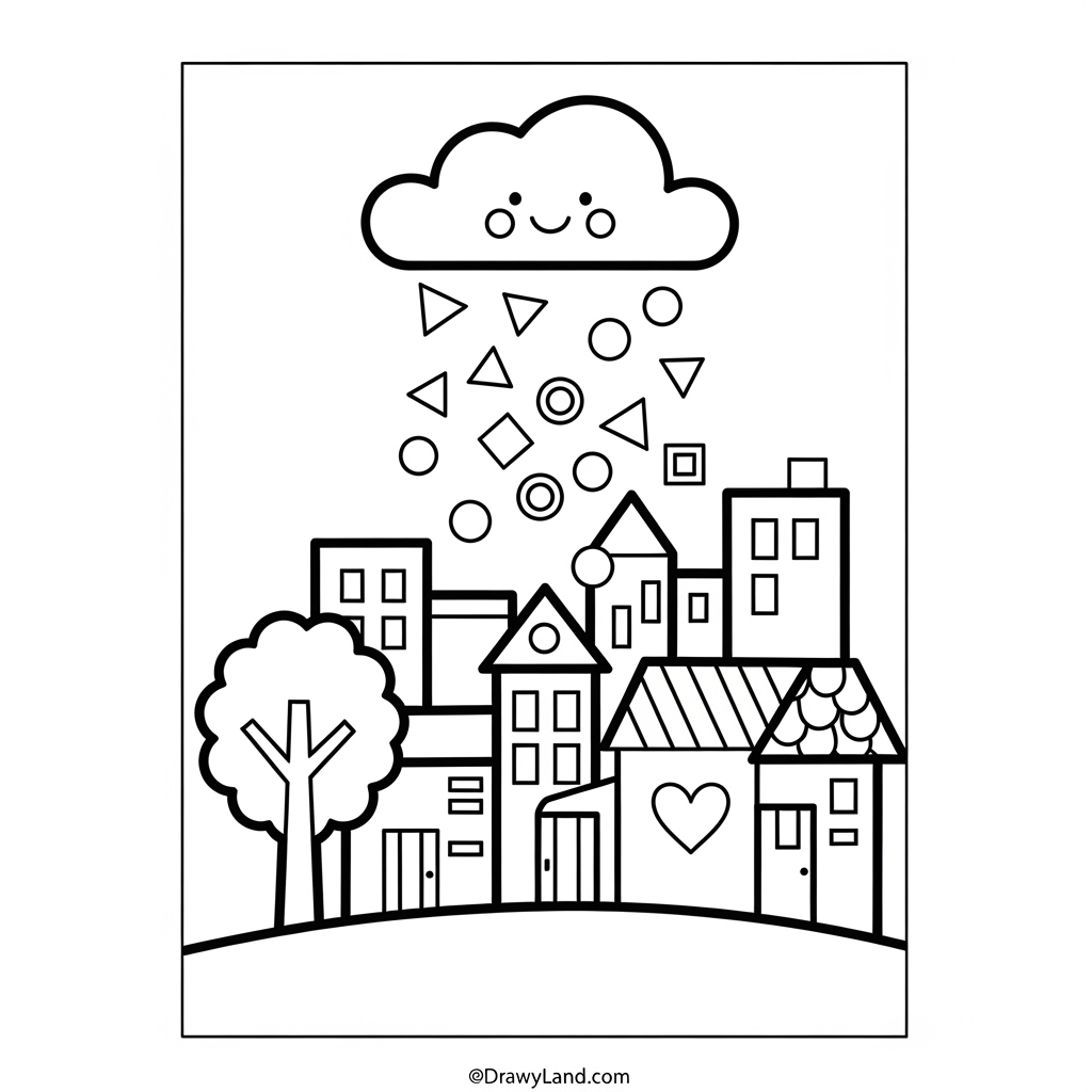 easy graffiti coloring pages for preschoolers