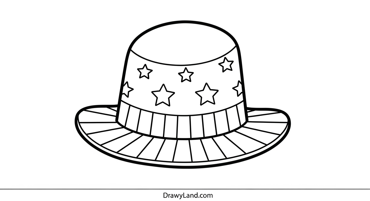 Free Printable July Coloring Pages for Kids patriotic american flag coloring page for july fourth