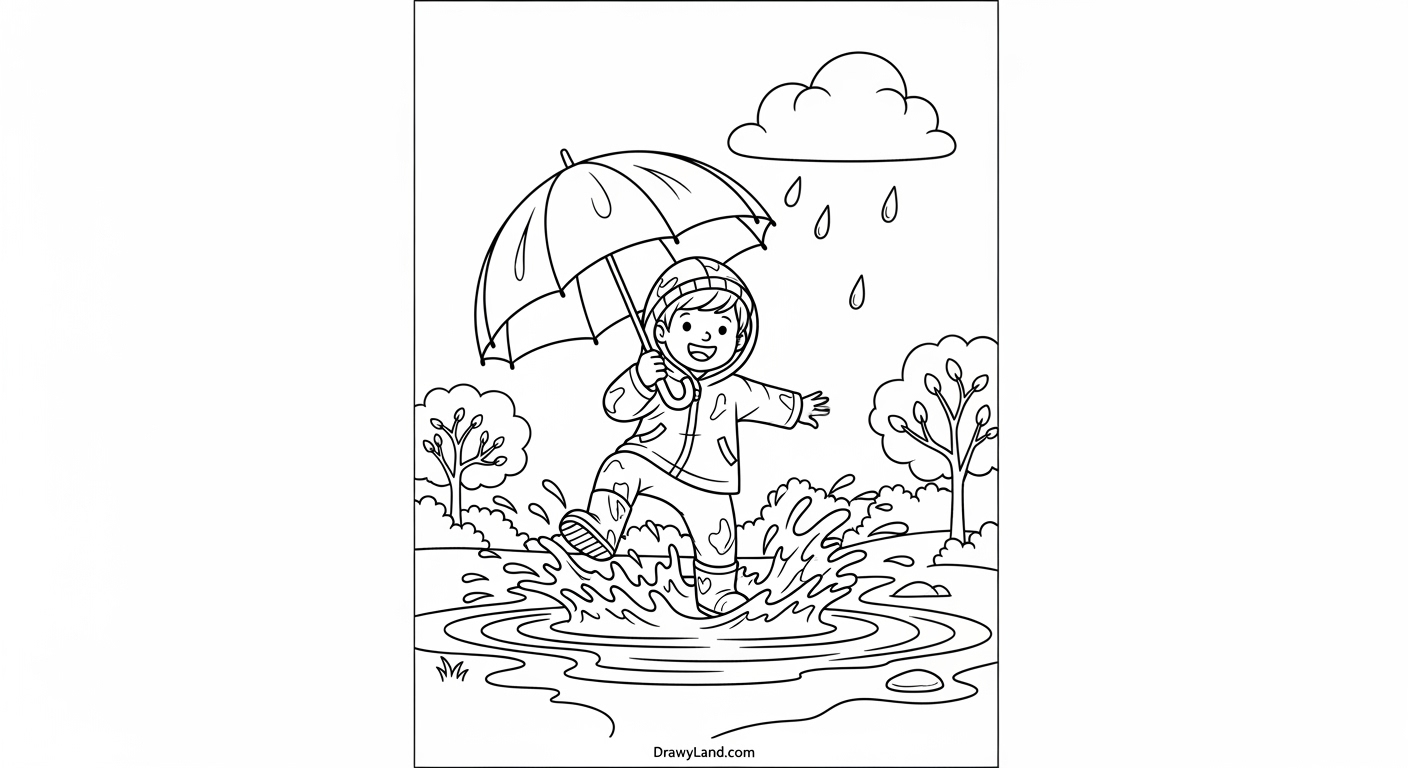 Free Printable Months of the Year Coloring Pages Spring themed months coloring pages for March and April