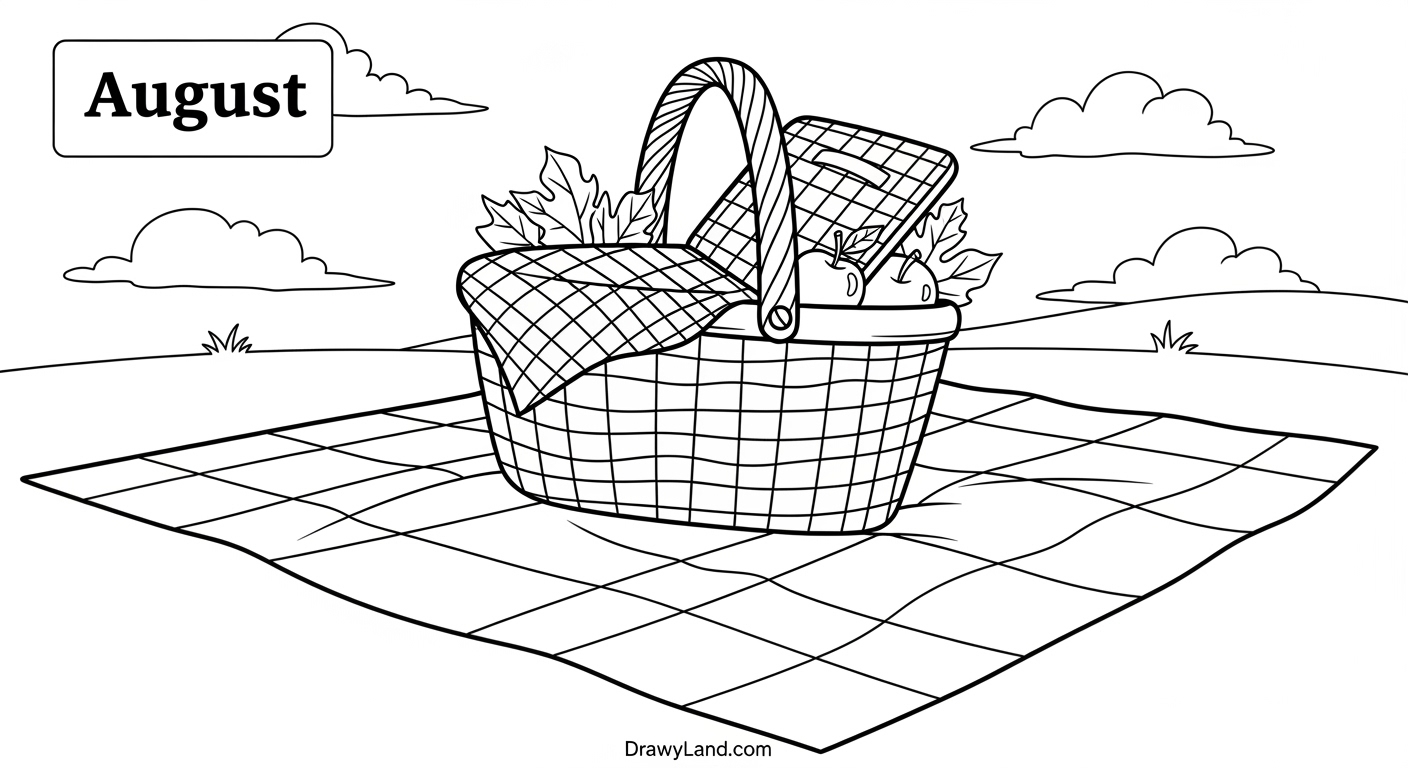 Free Printable Months of the Year Coloring Pages A child coloring a monthly calendar page