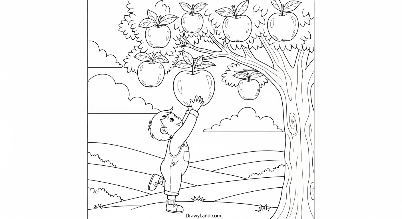 Free Printable September Coloring Pages for Kids welcome autumn september coloring sheet with leaves and acorns