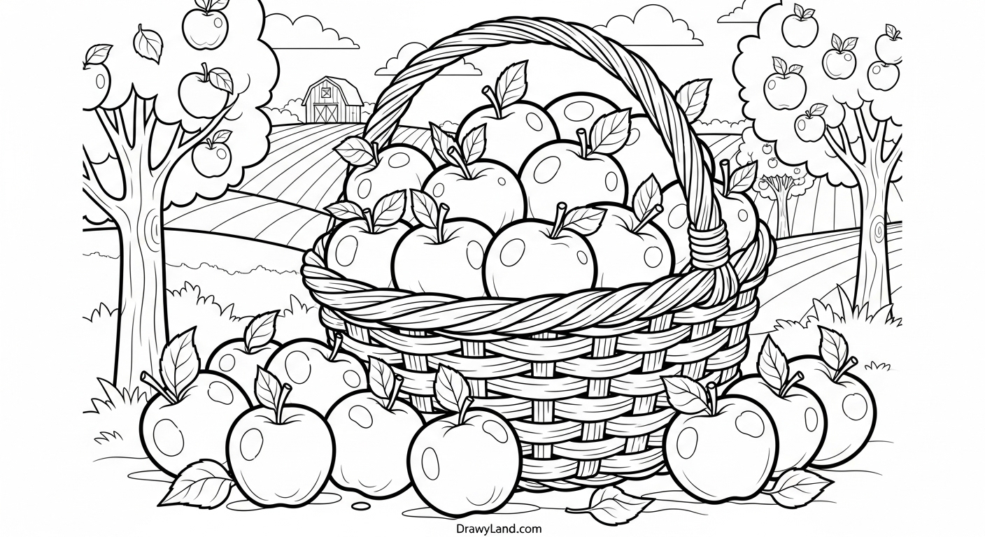 Free Printable September Coloring Pages for Kids cute september coloring pages printable for autumn fun
