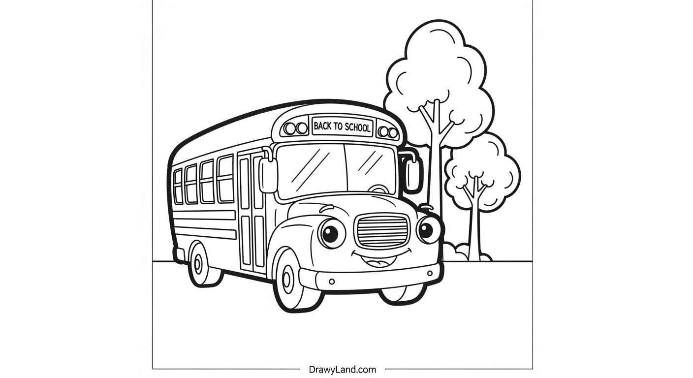 Free Printable September Coloring Pages for Kids cute hello september coloring page with fall leaves
