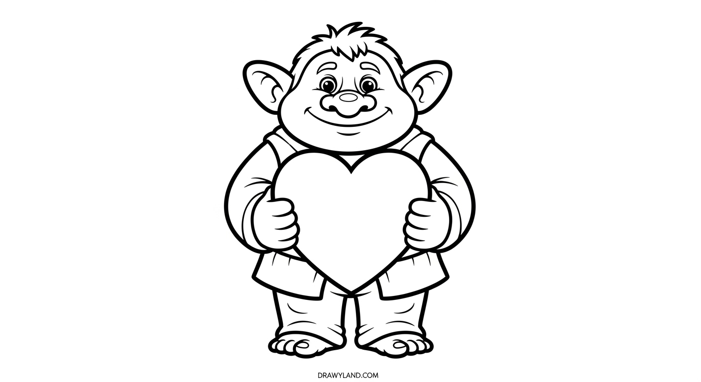 Free Printable Trolls Coloring Pages Printable Trolls band together coloring activities