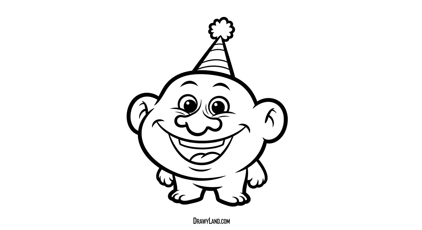 Free Printable Trolls Coloring Pages Easy Trolls coloring pages for toddlers and kids
