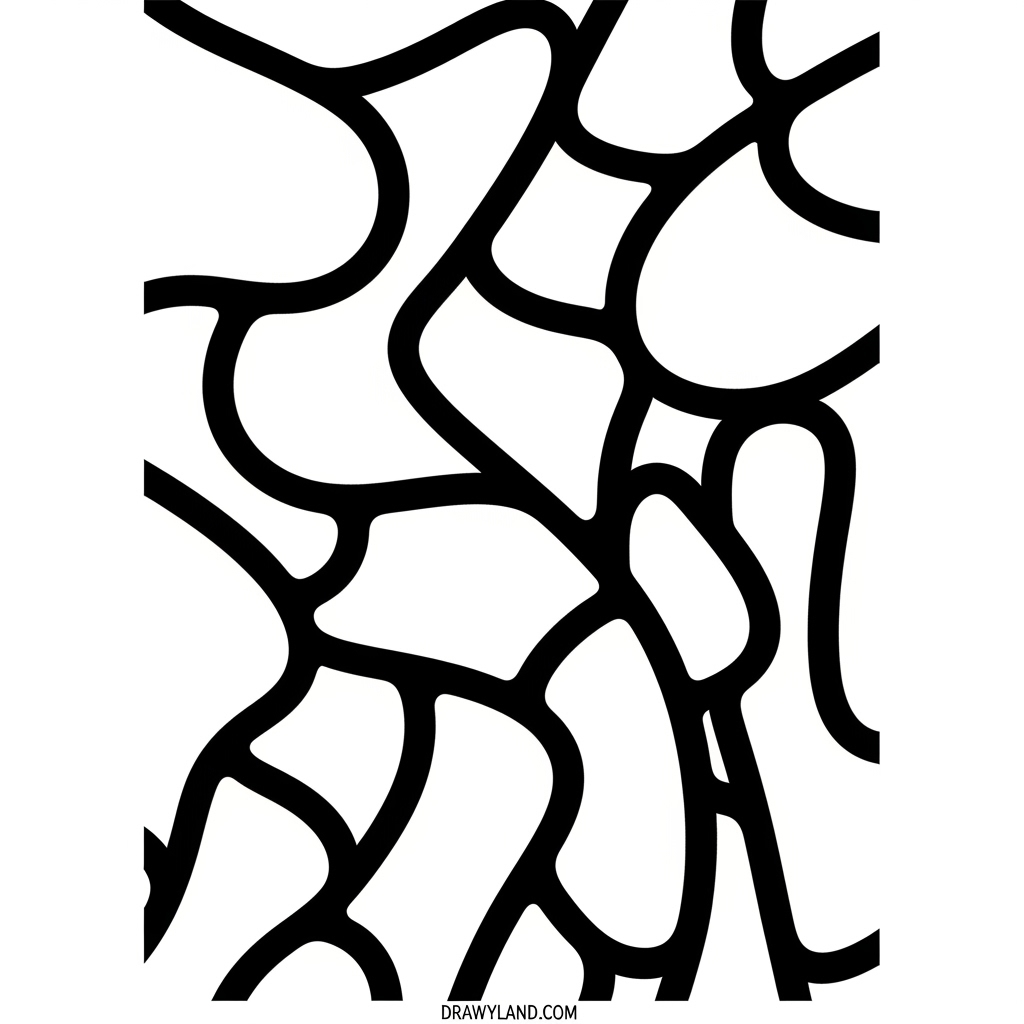 coloring sheets abstract art inspired by famous artists