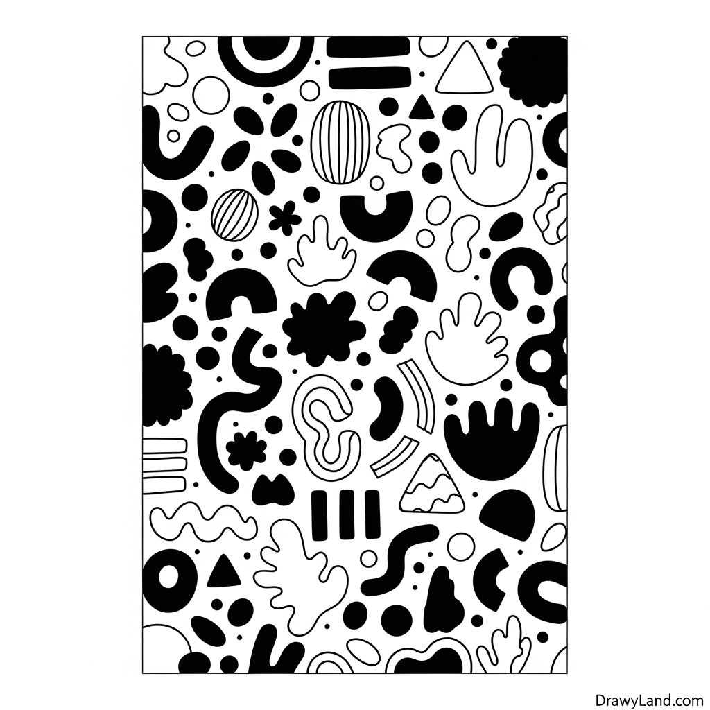 mindfulness coloring sheets abstract patterns for kids