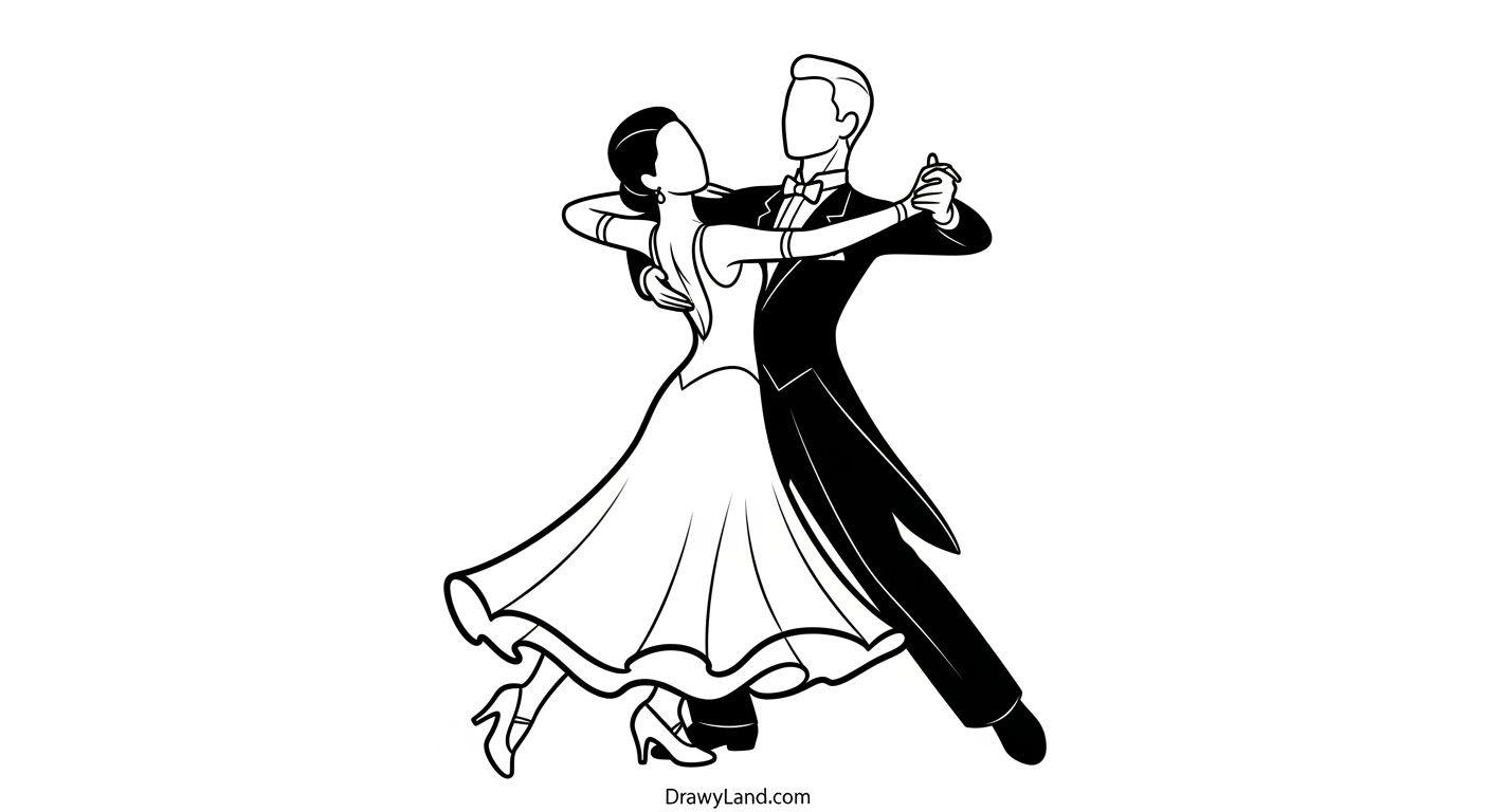 Free Printable Dance Coloring Sheets for Little Kids jazz dance coloring sheets for children