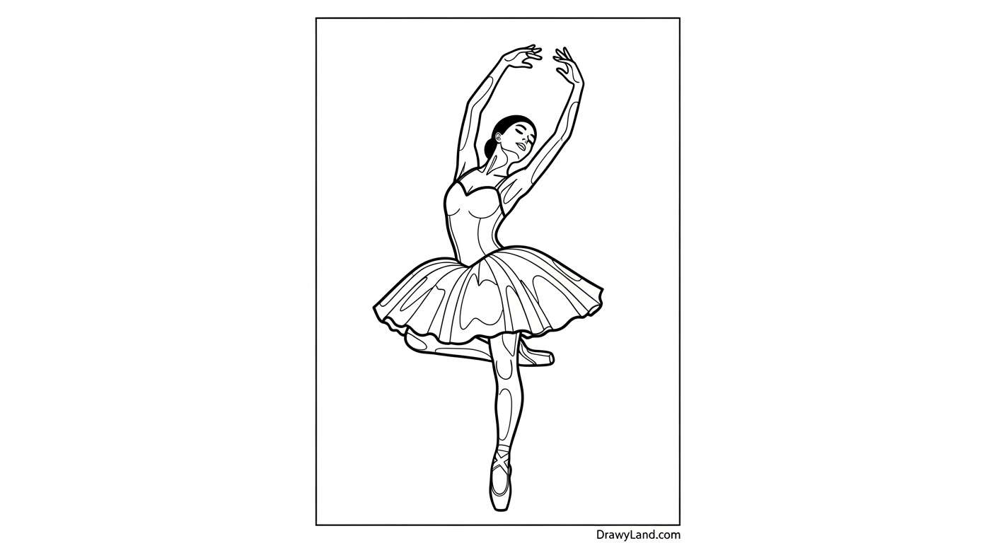 Free Printable Dance Coloring Sheets for Little Kids good luck at your recital coloring page