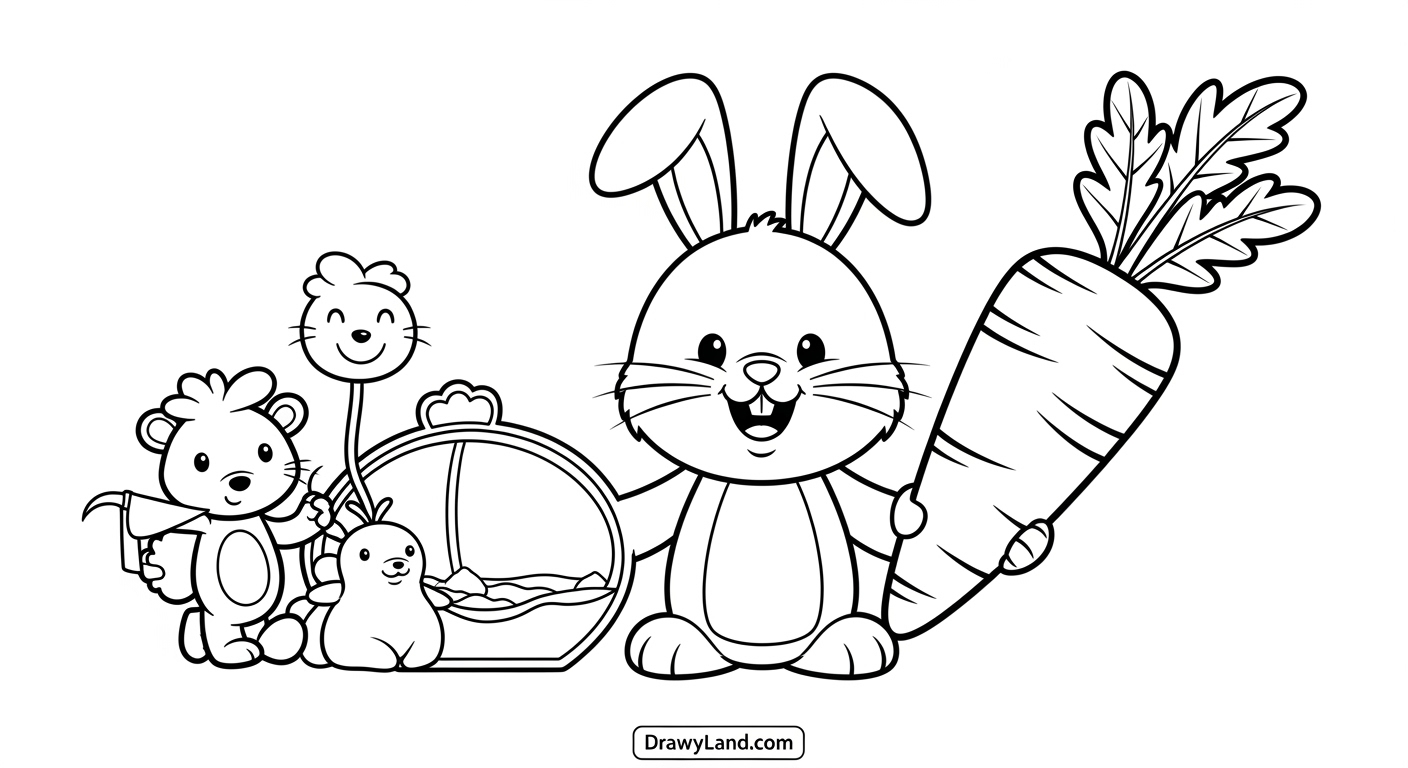 Free Printable Easter Coloring Sheets for Kids Free printable cute chick coloring page for kids