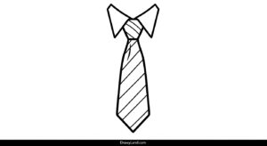 Free Printable Coloring Ties for Kids coloring ties 9