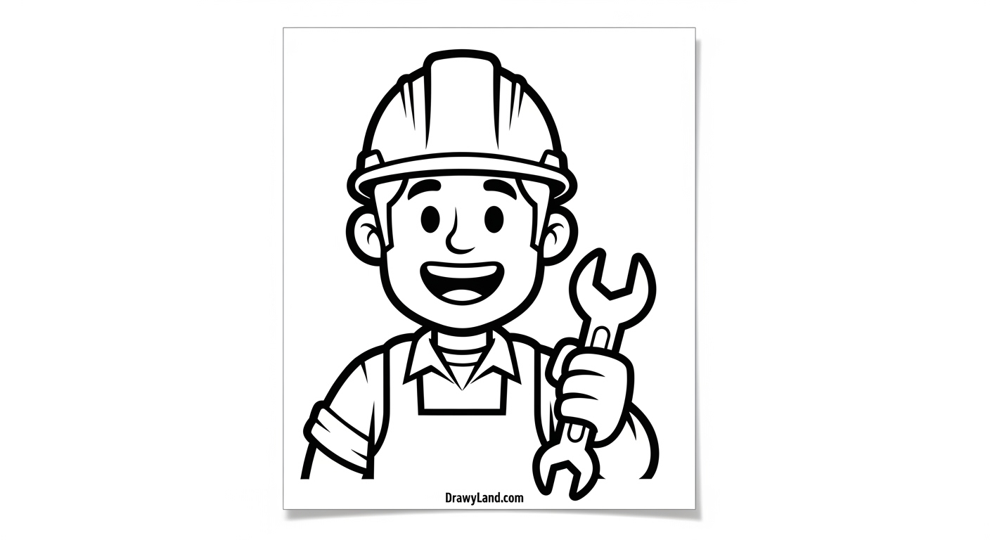 Fun & Free Printable Construction Coloring Pages Building construction coloring pages for little architects