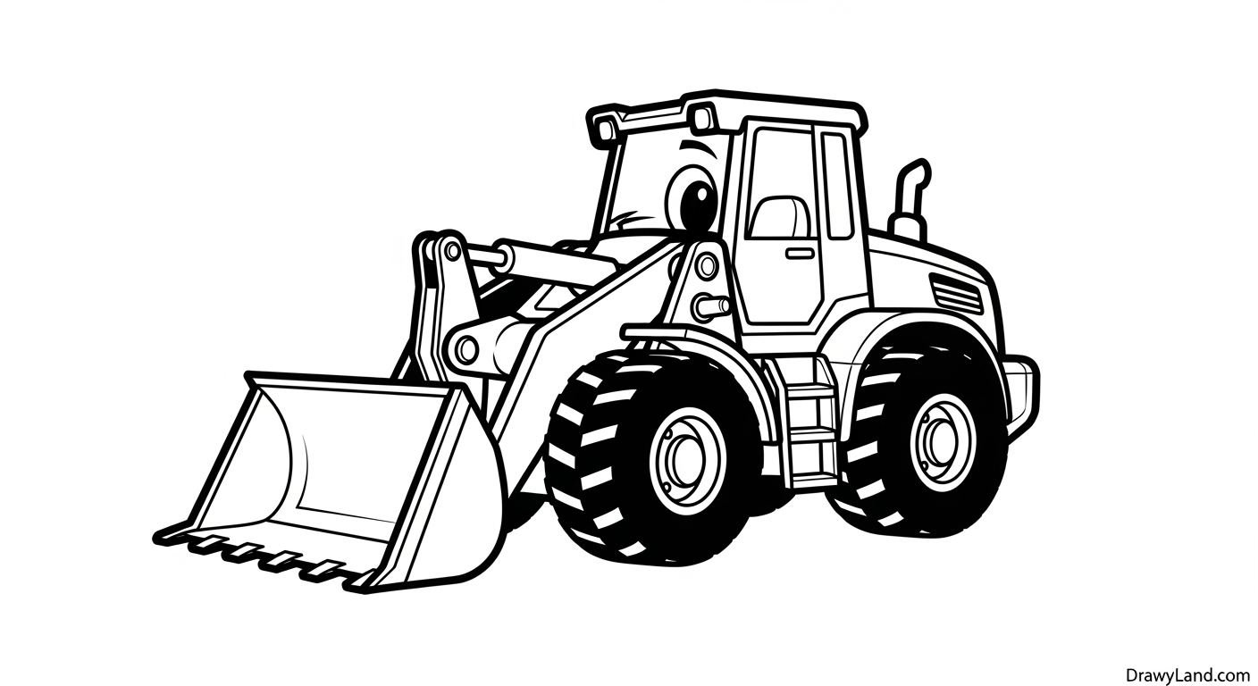 Free Printable Construction Coloring Sheets for Kids tall crane and excavator construction coloring sheets