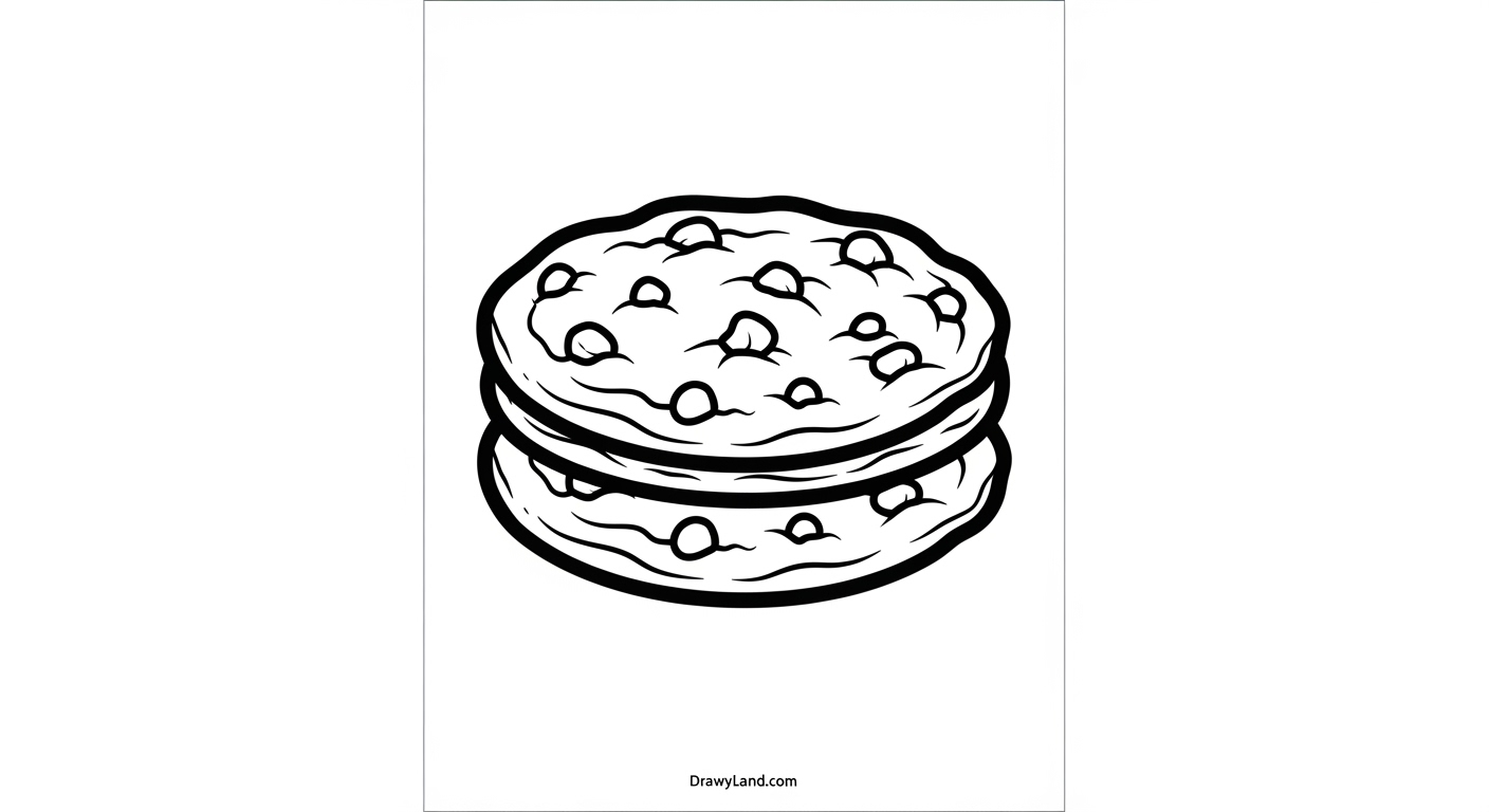 Free Printable Cookie Coloring Sheet Collection printable gingerbread cookie coloring sheet design