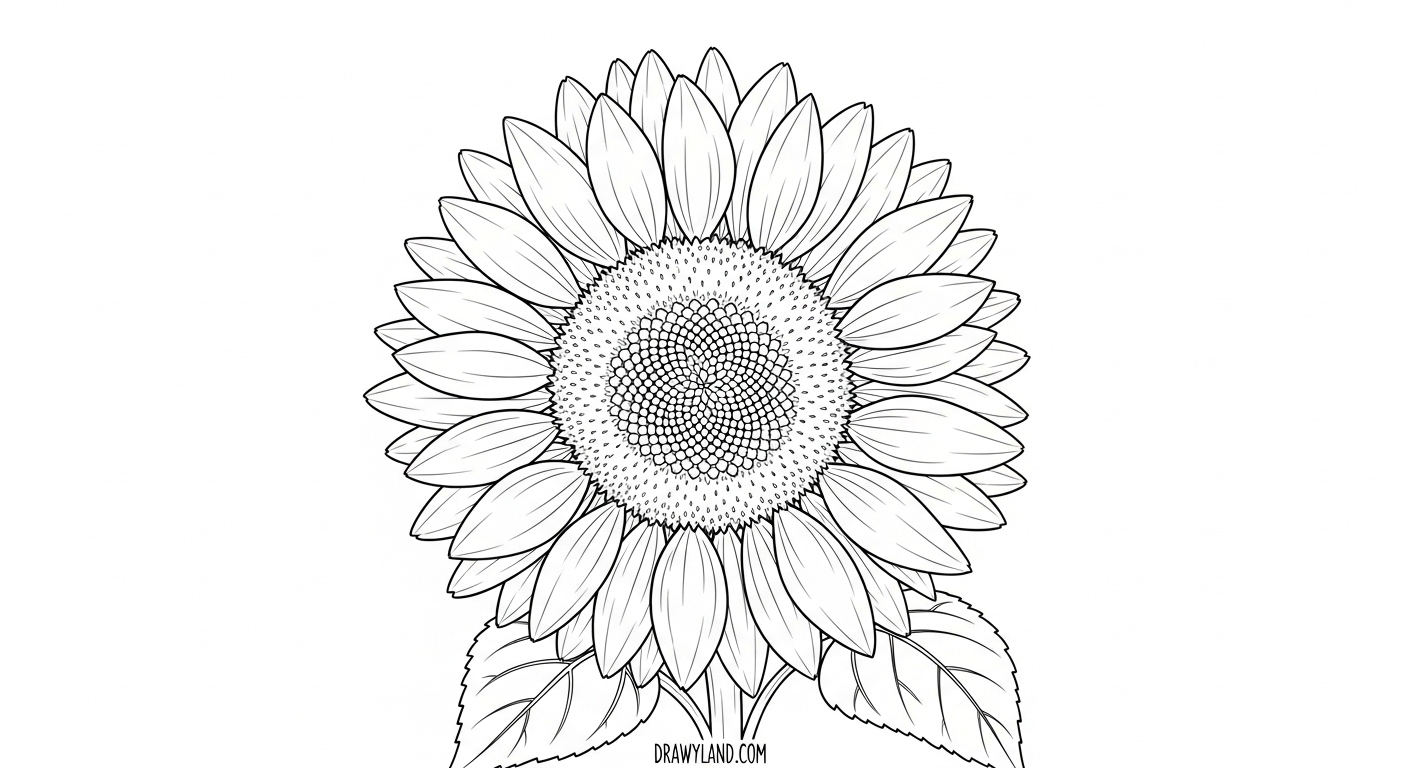 Free Printable Cute Flower Coloring Pages printable cute daisy and sunflower coloring pages