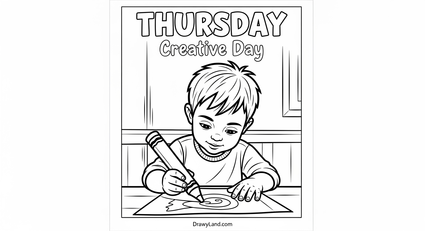 Free Printable Days of the Week Coloring Pages Tuesday weekday coloring sheets for classroom activities
