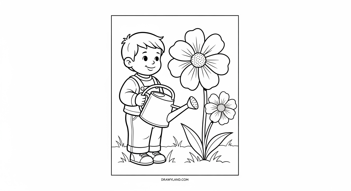 Free Printable Days of the Week Coloring Pages Downloadable 7 days of the week coloring pages for kids