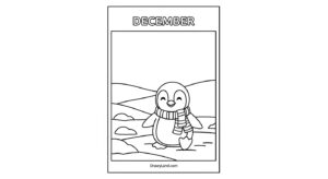 Free Printable December Coloring Pages december coloring page 15