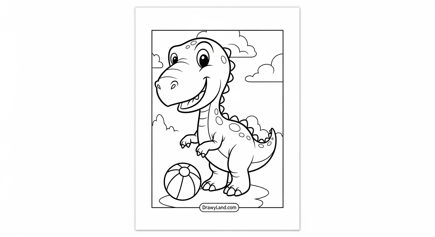 Free Printable Coloring Pages for Preschoolers easy cartoon character dibujos para colorear e imprimir